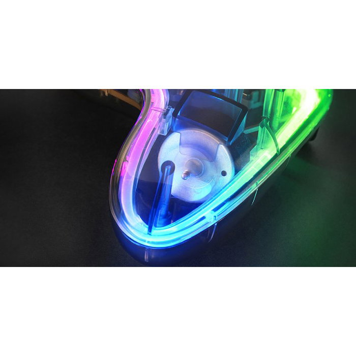 Mars Gaming MGP-24 Gamepad Inalámbrico Negro Translúcido RGB